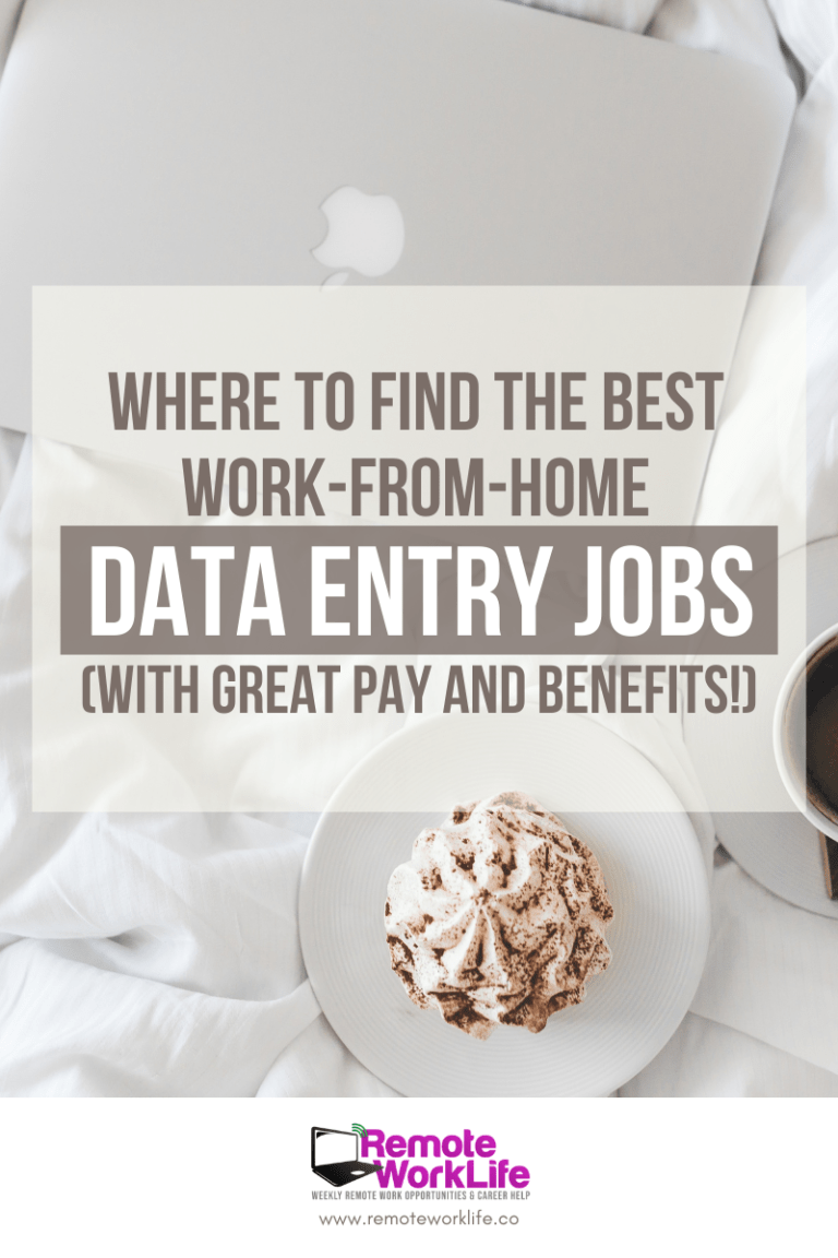 Where to Find the Best WorkfromHome Data Entry Jobs (With Great Pay